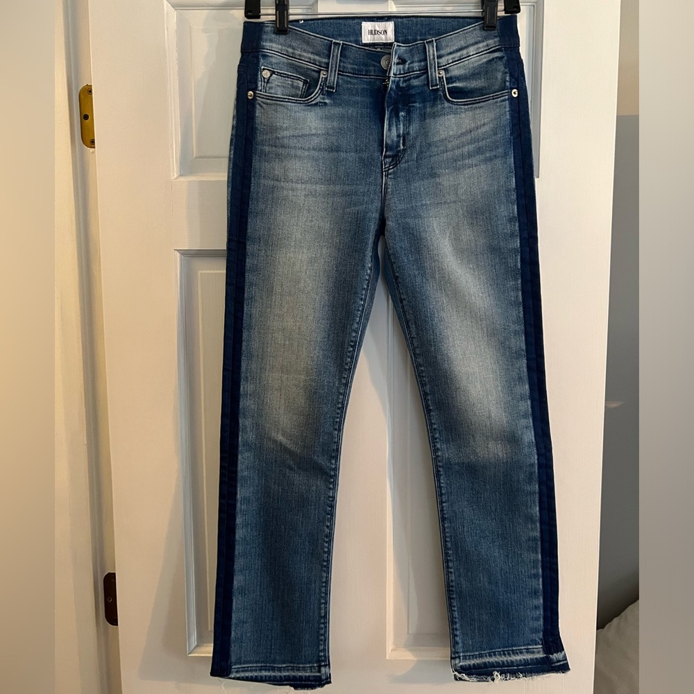 Womens Hudson Midrise Crop Jeans